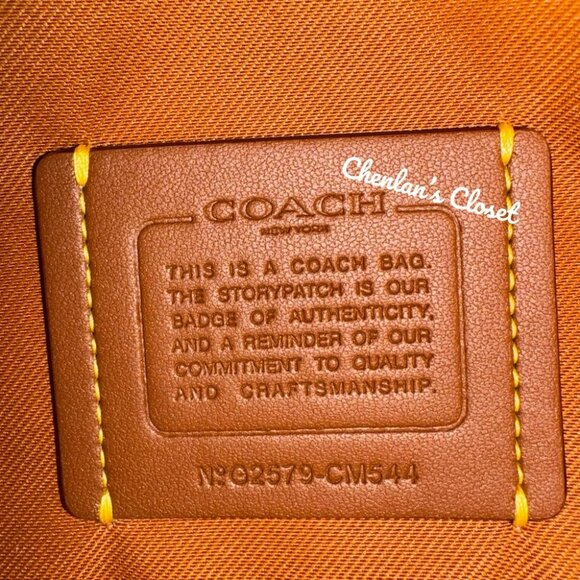 Coach Large Lana Shoulder Bag Olive Green with Gold Hardware - Picture 10 of 12